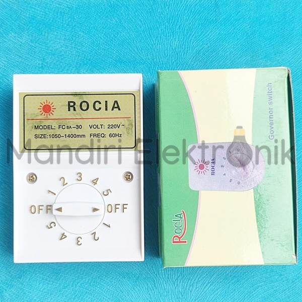 Switch CMC ROCIA - Switch Ceiling Fan CMC GMC SANEX ZODIAK - Saklar Kipas Plafon 5 Speed Kecepatan