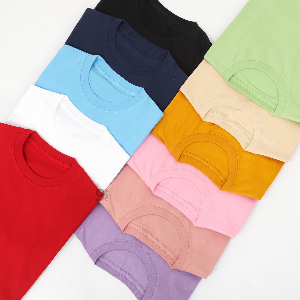 KAOS POLOS LENGAN PENDEK UNISEX COTTON COMBED 20S PREMIUM T-SHIRT-1