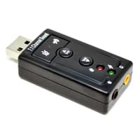 TBI Taffware Sound Card USB 7.1 Channel Soundcard Mengurangi Noise