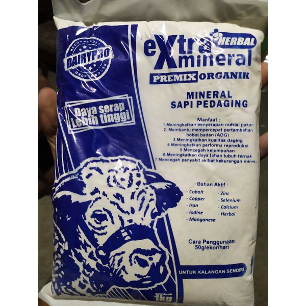 

MINERAL KHUSUS SAPI LINU(pemulihan pasca pmk)
