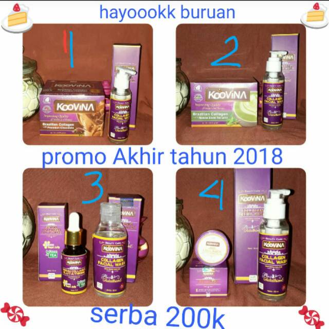 Promo paket hemat Koovina serba 200k