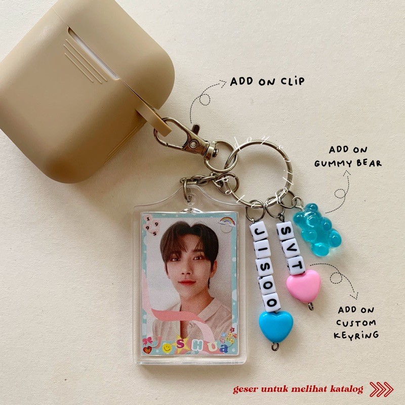 [READY] SVT Acrylic Keychain Candy Keyring / Gantungan Kunci Akrilik KPOP Ganci