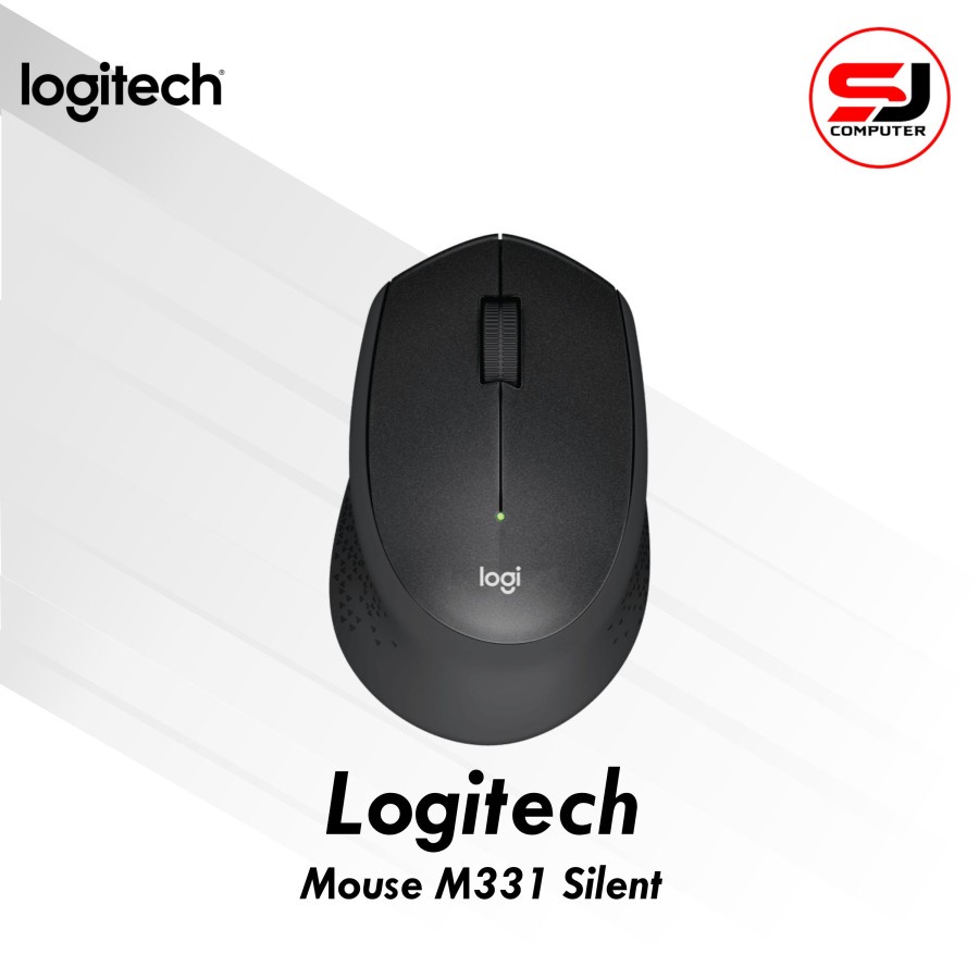 Mouse Wireless Logitech M331 Silent ORIGINAL RESMI