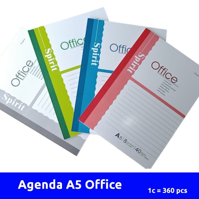 

[PAM] JQ-NB-A5 Office Agenda/Diary Notebook A5 (pcs)