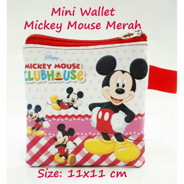Dompet koin mickey mouse