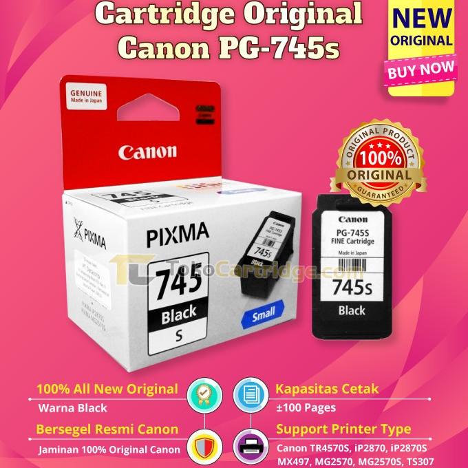 Cartridge Original PG745s CL746s small Printer Canon MG2570S TR4570S