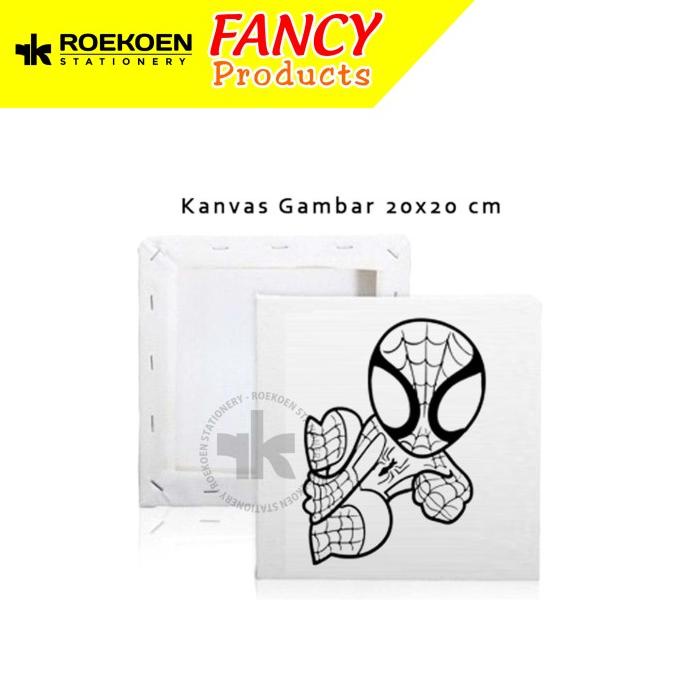 

Kanvas Gambar Mewarnai 20x20 cm