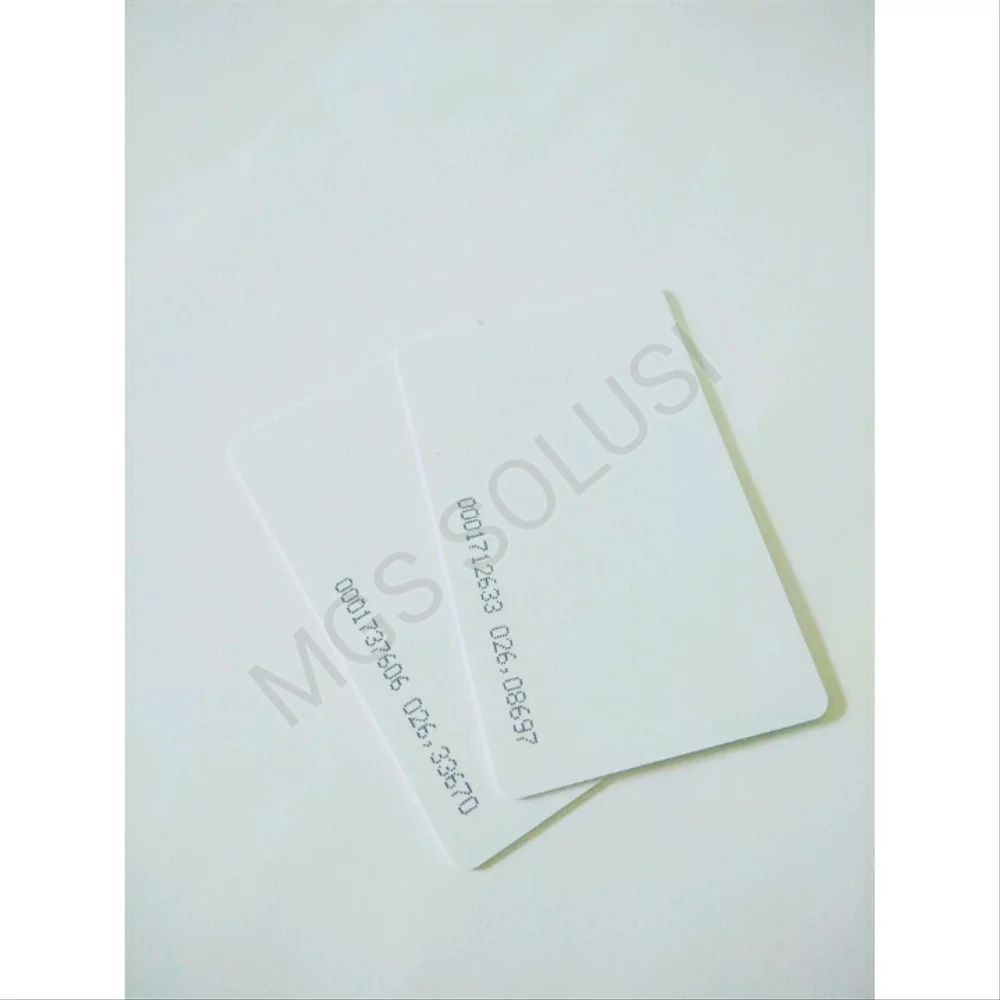 

Termurah Kartu Rfid 125khz - Kartu Proximity - ID card 125 khz - kartu absen parkir Terlaris