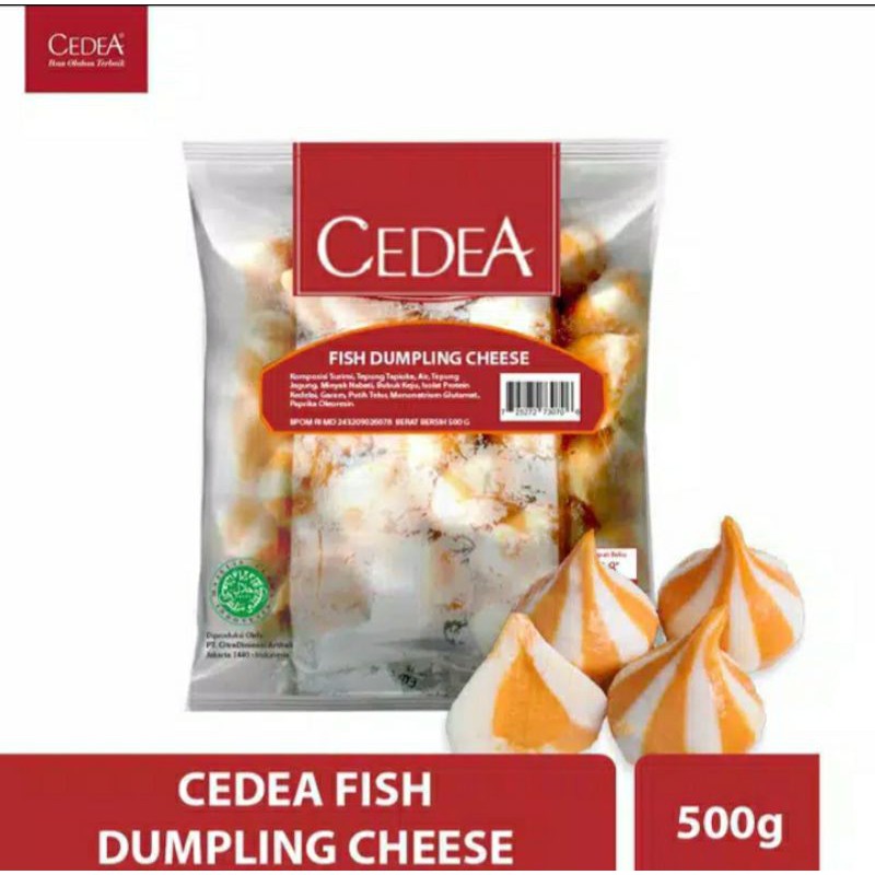 Cedea Fish Dumpling Cheese 500gr Keju