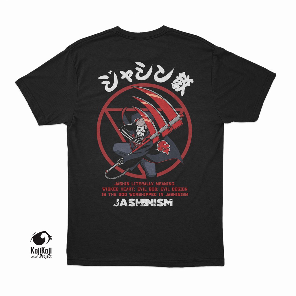 Kaos Anime Hidan Akatsuki - Jashinism