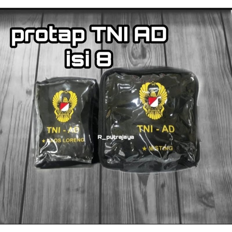 TAS PROTAP TNI AD BERLOGO+TAS PROTAP MILITER ISI 8