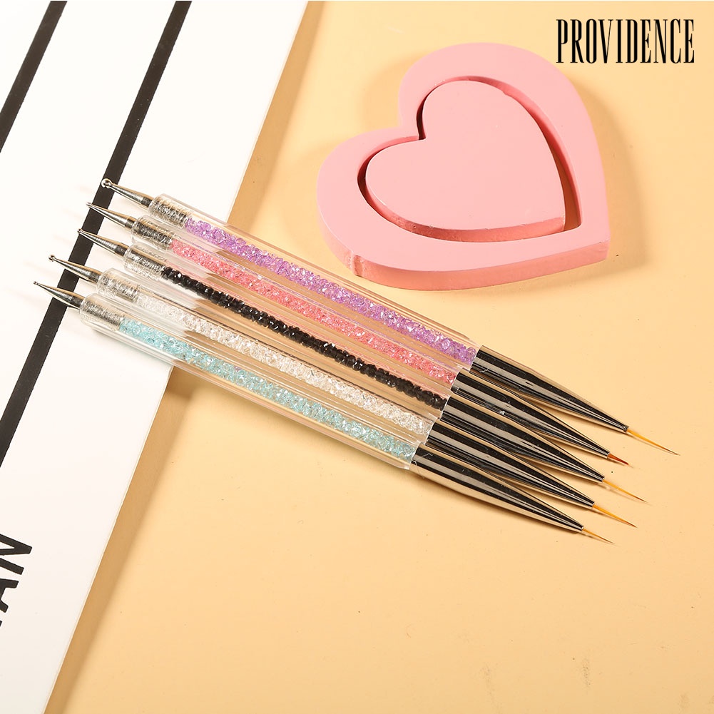 Providence 5Pcs/Set Pro Nail Art Drawing Dotting Pen Rhinestone Picker DIY Manicure Tool