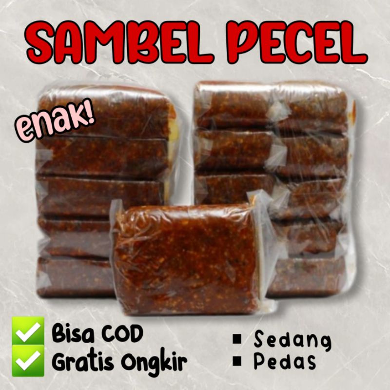 

SAMBEL PECEL ENAK | SAMBAL KACANG 500gram / ½kg | TERMURAH | KLATEN