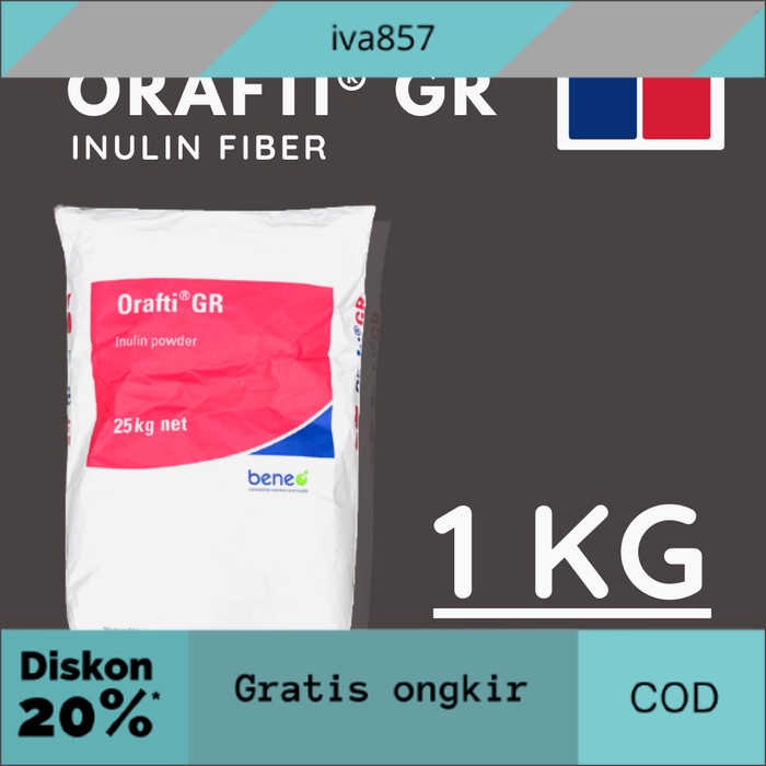 

PROMO Inulin Powder Fiber Orafti Beneo Kiloan GRATIS ONGKIR
