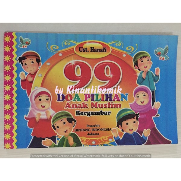Buku Anak - 99 Doa Pilihan Anak Muslim