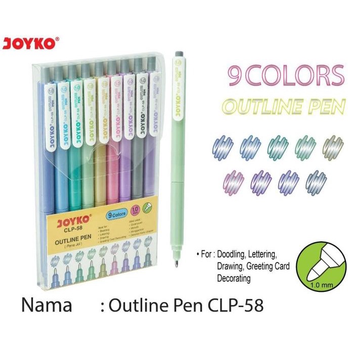 

[[COD]] COLOR PEN (PENA JEL) CLP-58 LIMITED EDITION Kode 1469