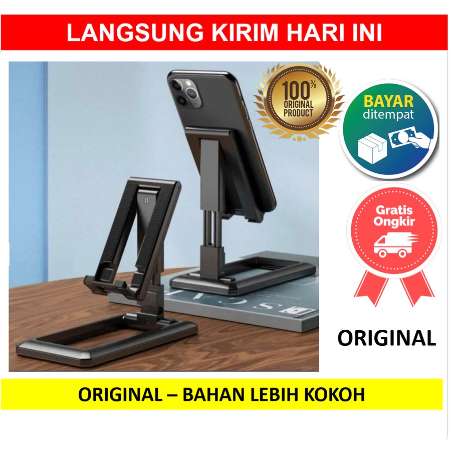 Promo Terbaru!!!Folding Dekstop Phone Stand HD-28/ Phone Holder Stand HP Handphone