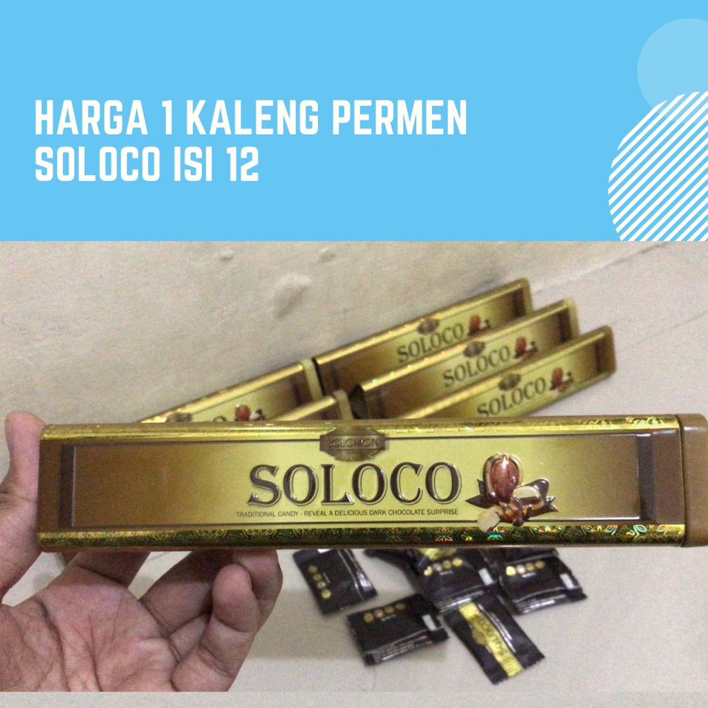 SOLOCO - SALOCO - SOLOCCO - SOLOCOO - SELOCO - ( PER 1 KALENG ) - TERLARIS