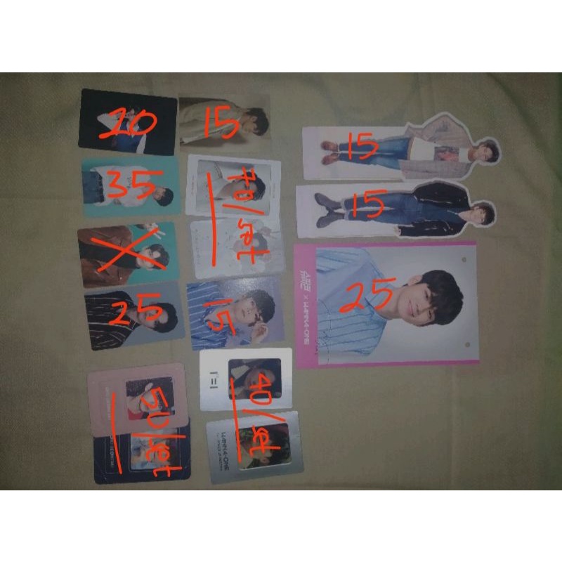 Postcard Photocard Ong Seongwu Wanna One