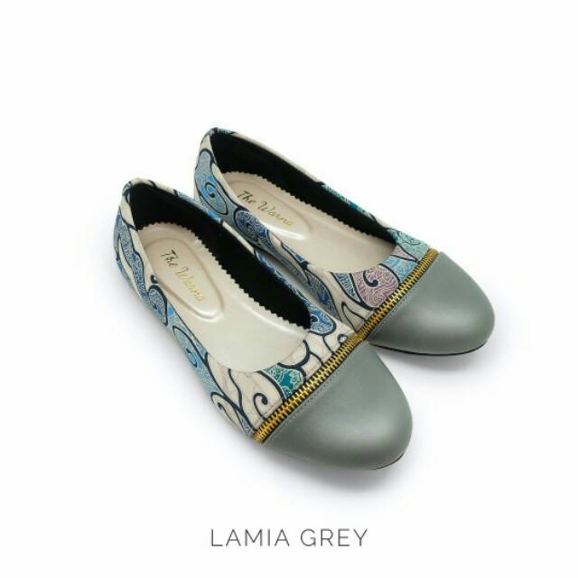 Flat Shoes Lamia Grey