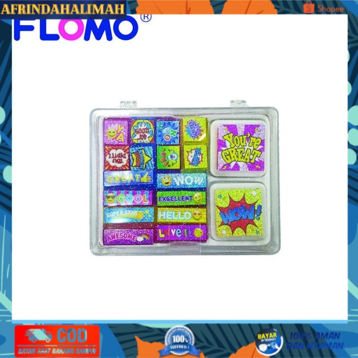 

[TERBARU] Flomo Fun School Stamp Set