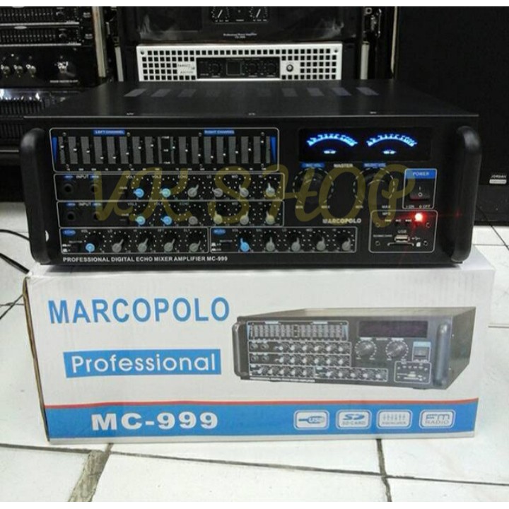 marcopolo mc 999 power amplifier karaoke usb