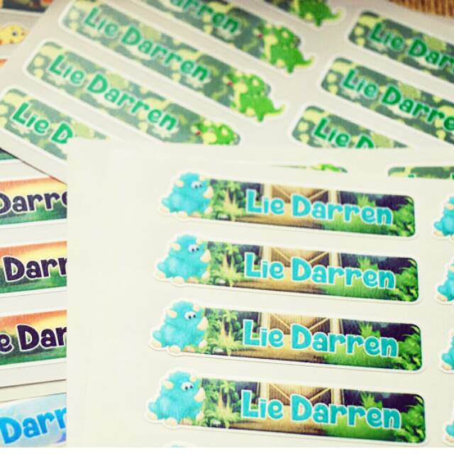 

Sticker Label Nama iDee (Tipe NL)