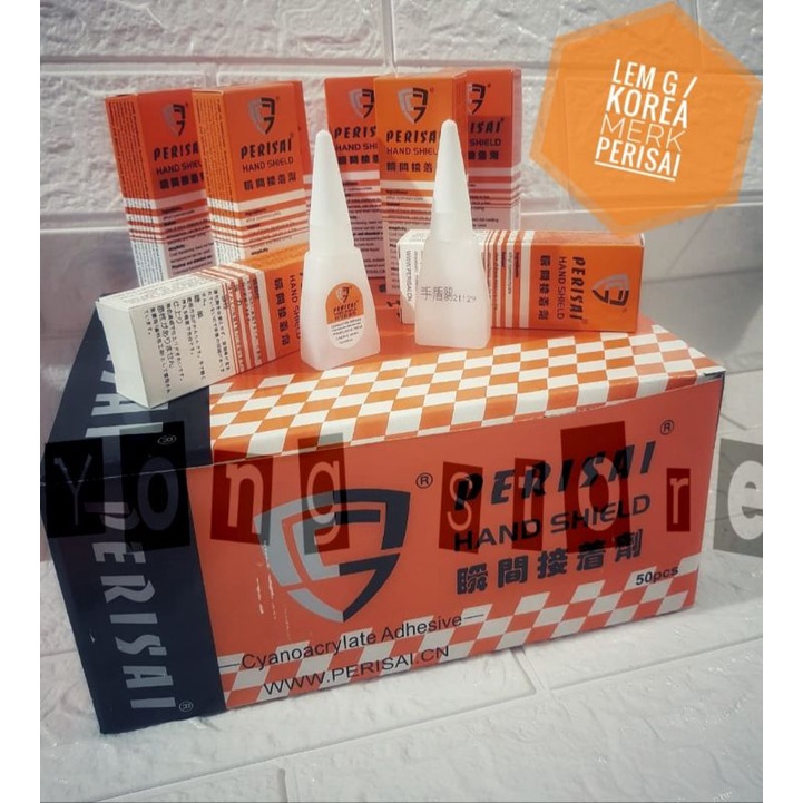 

Lem G Korea Perisai ORIGINAL / Lem G Perisai (1pcs) / Lem Setan Murah Grosir