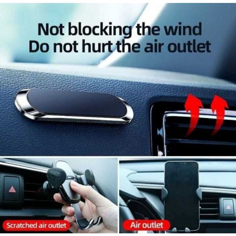 Holder Magnetic Universal - Car Holder Handphone F3