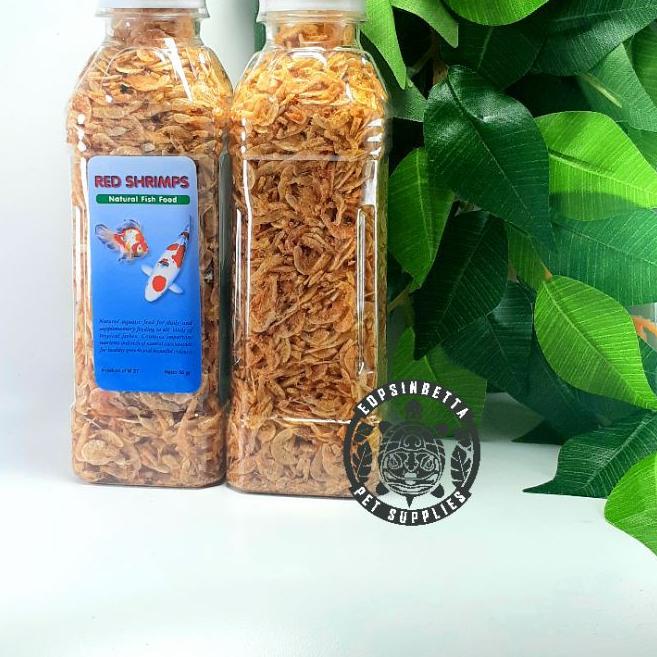 ♪ Udang Kering makanan Ikan, Kura Kura, salamander dan kodok isi 50 gr ❂