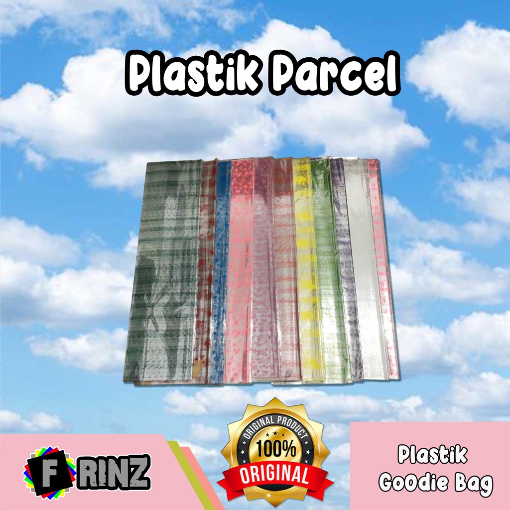 

ATK ~ Plastik Parsel OPP Gulungan ( ISI 10 ) / Plastik Bingkisan Kado Souvenir / Plastic Bungkus Parcel