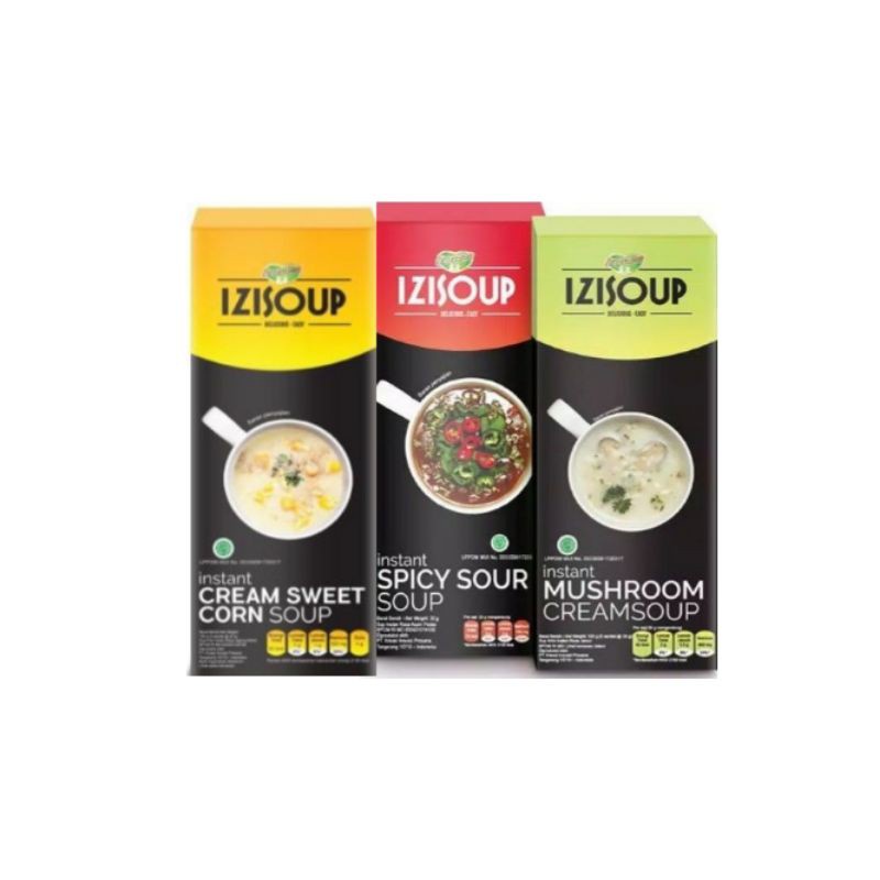 

Izisoup - Prosana Instant Soup (1 box isi 5 sachet @20gr)