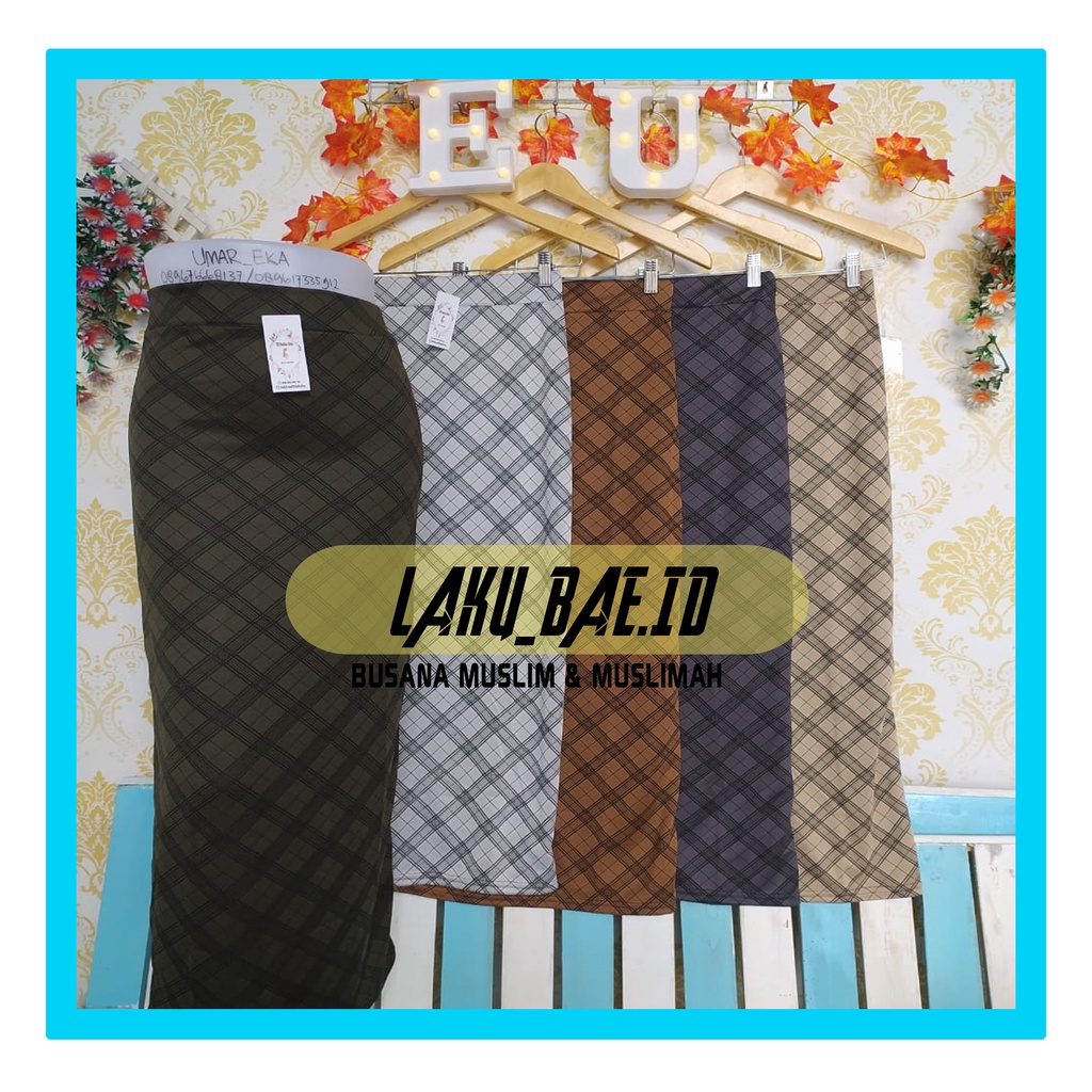 ROK TARTAN TARTAN SKIRT [ROK KOREA TARTAN] ROK KOTAK KOTAK ROK PANJANG SPAN | Motif Kotak Baru | ROK