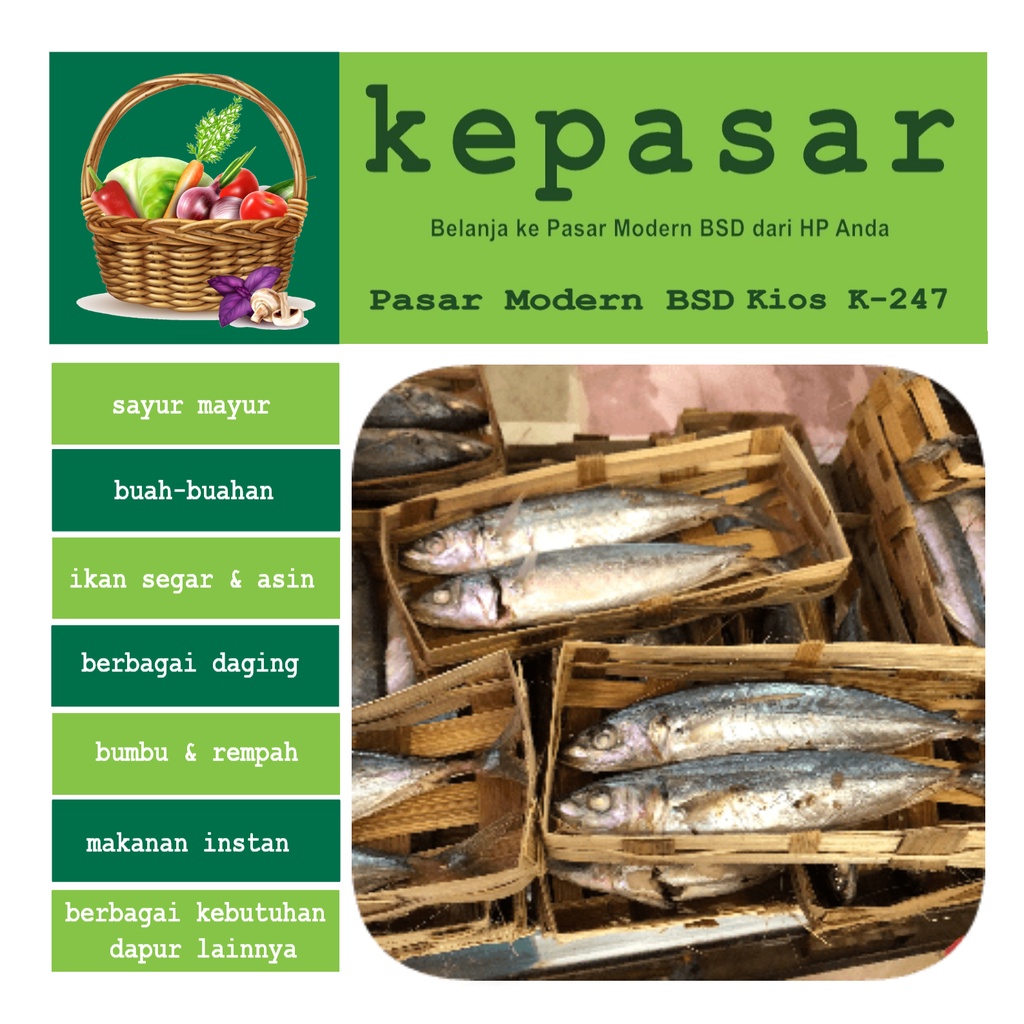 

Ikan Cue Keranjang 1 paket