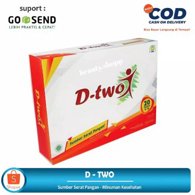 

COD / D-Two Sumber Serat Pangan / original nasa / Dtwo Nasa / Minuman Nutrisi / Minuman Diet