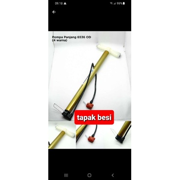 Pompa Sepeda dan Motor merk Odessy/Spartacus