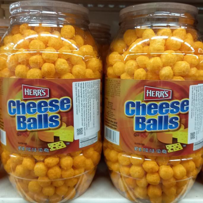 

PROMO HERR'S CHEESE BALLS 482GR