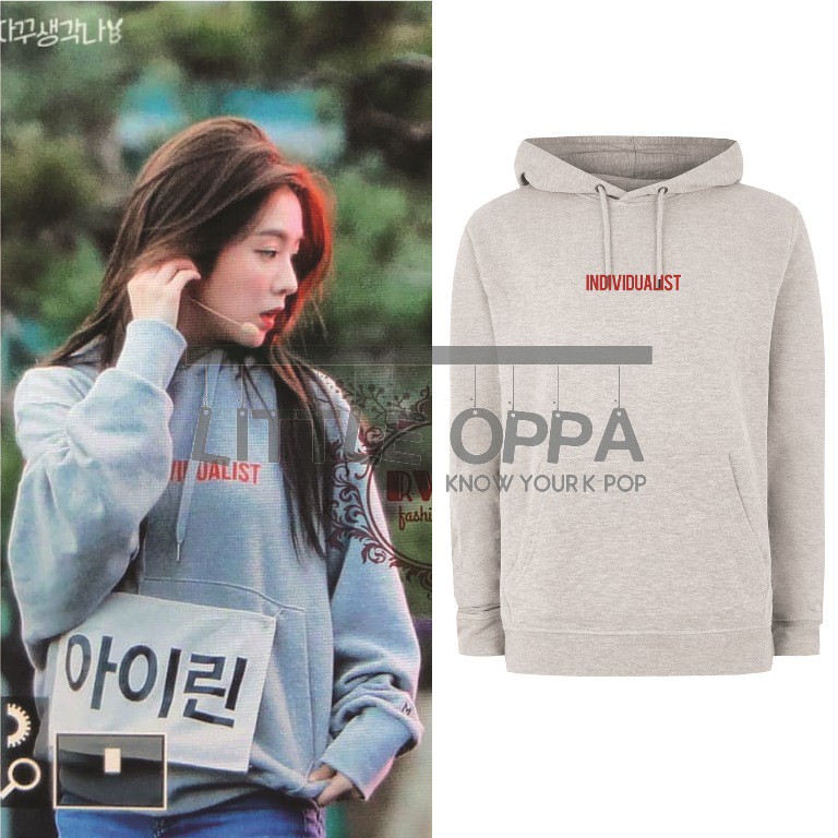 IDOL FASHION RED VELVET IRENE INDIVIDUALIST HOODIE