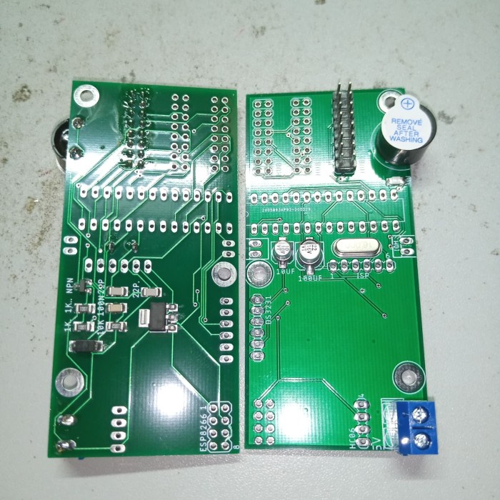 PCB JWS hub 12 atmega 328 smd komplit komponen tersolder