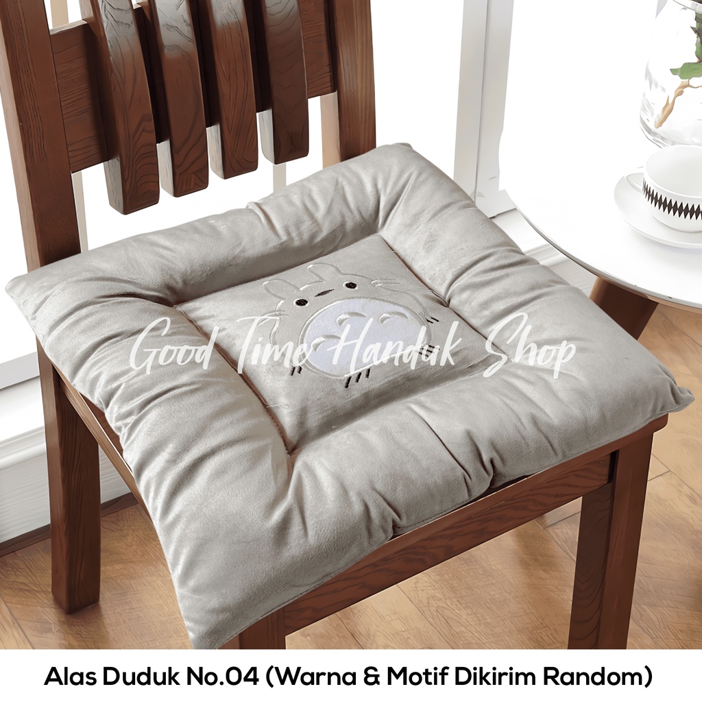 Bantal Alas Duduk Empuk Motif Random 40x40cm Bantalan Lesehan Tebal