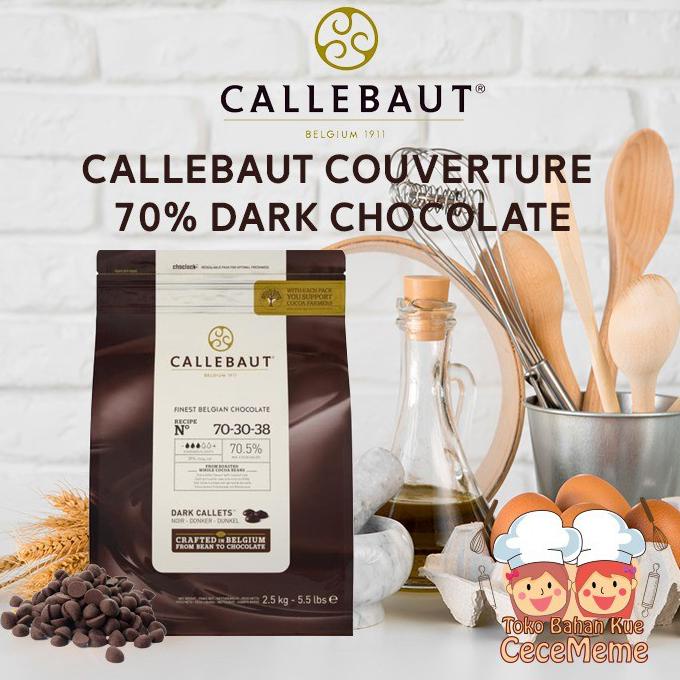 

CALLEBAUT 70% DARK CHOCOLATE REPACK 500GR