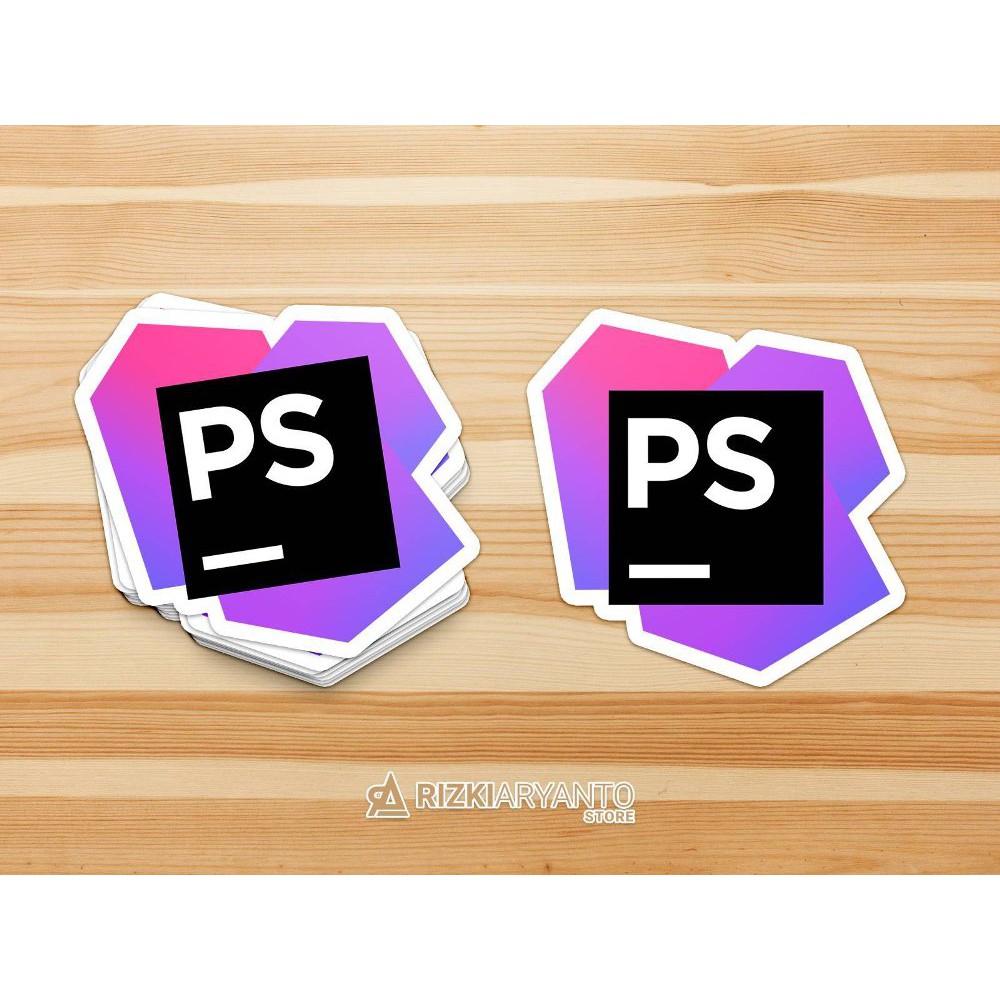 Sticker - Stiker Logo PhpStorm untuk PC Laptop HP dll