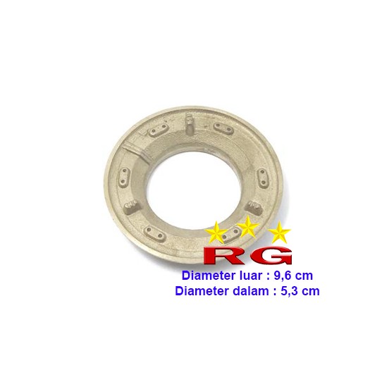 BURNER KOMPOR MODEL COVINA MIYAKO SEDANG KUNINGAN KOMPOR GAS COVINA MIYAKO
