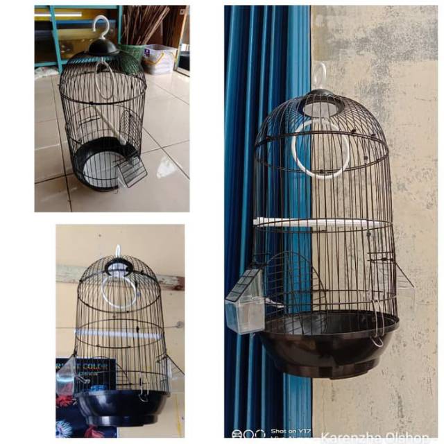 Kandang Kapsul Kecil Untuk Burung Kecil
