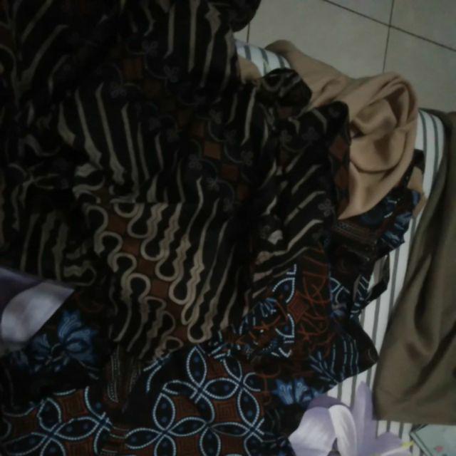 Atasan Batik Dolby Dolbi Dobby Doby Tenun Sutra Tulis Halus Katun Atbm Baron ,sarombit Atasan