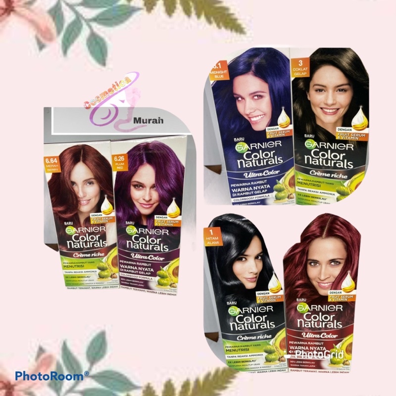 [ kemasan box ] garnier hair colour / cat rambut garnier kemasan box