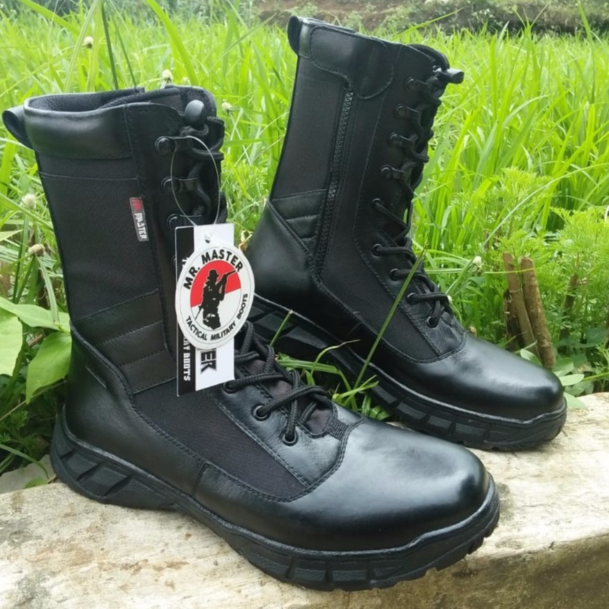 SEPATU PDL MR MASTER KULIT SAPI ASLI SEPATU PDL TNI SEPATU PDL POLRI SEPATU PDL SECURITY SATPAM