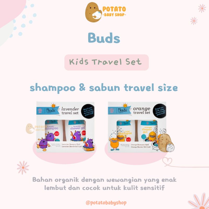 Buds - Orange Lavender Travel Set