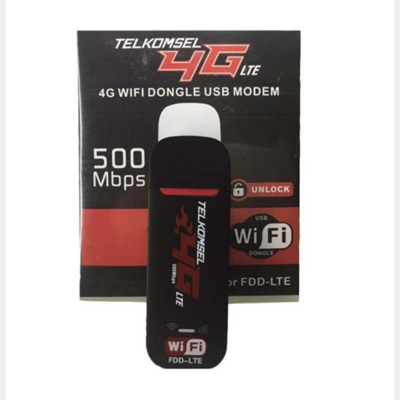 modem telkomsel || flash usb 4G LTE 500mbps