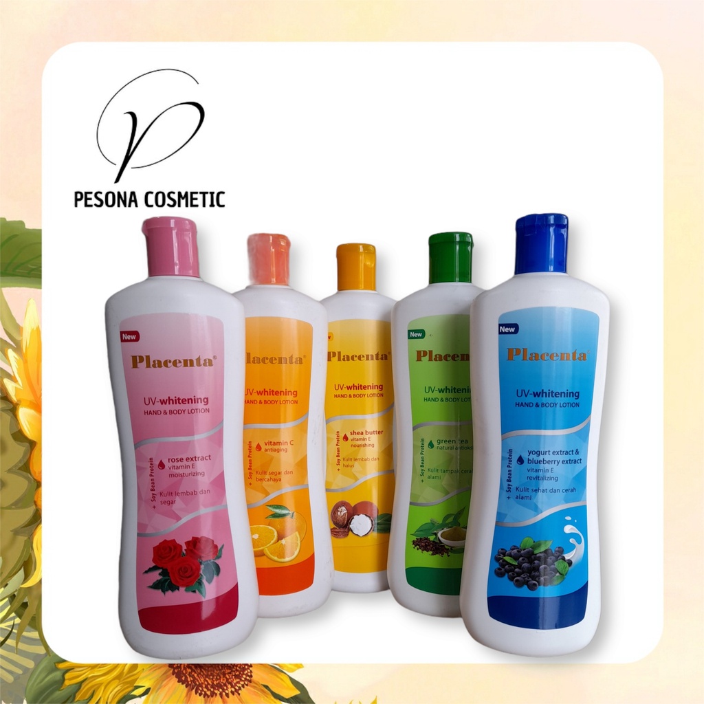 HAND BODY PLACENTA 500 ML, PLACENTA UV WHITENING HAND AND BODY LOTION, HAND N BODY LOTION PLACENTA